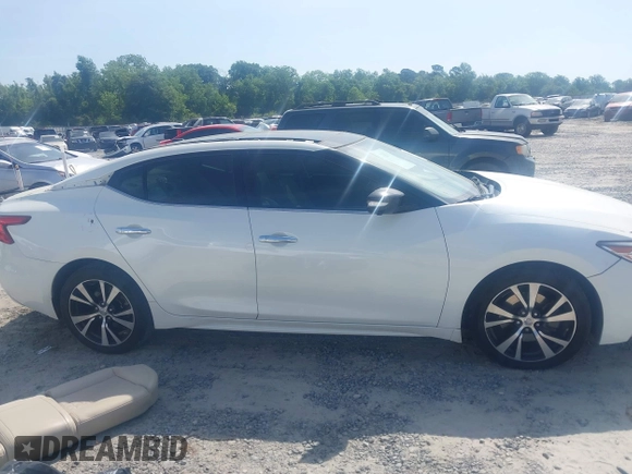 2017 Nissan Maxima SR with VIN 1N4AA6AP7HC453242, listed as a IAAI auction lot 42169056 with 104,881 mi miles and . Bid and sale history available at DreamBid. Image 14.