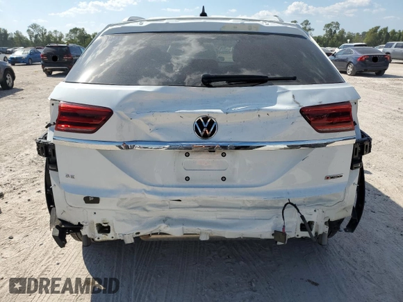 2022 Volkswagen Atlas SE with VIN 1V2LC2CA2NC229322, listed as a Copart auction lot 73057664 with 19,067 mi miles and Salvage title. Bid and sale history available at DreamBid. Image 6.