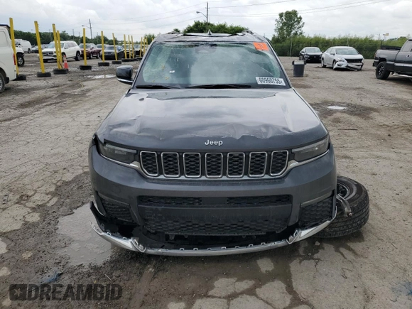 2023 Jeep Grand Cherokee Limited with VIN 1C4RJKBG0P8898802, listed as a Copart auction lot 60960755 with 23,053 mi miles and Salvage title. Bid and sale history available at DreamBid. Image 5.
