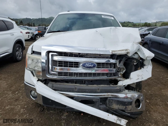 2013 Ford F-150 XL with VIN 1FTFW1CF5DFD27219, listed as a Copart auction lot 50928335 with 118,025 mi miles and Salvage Title. Bid and sale history available at carsss.com. Image 5.