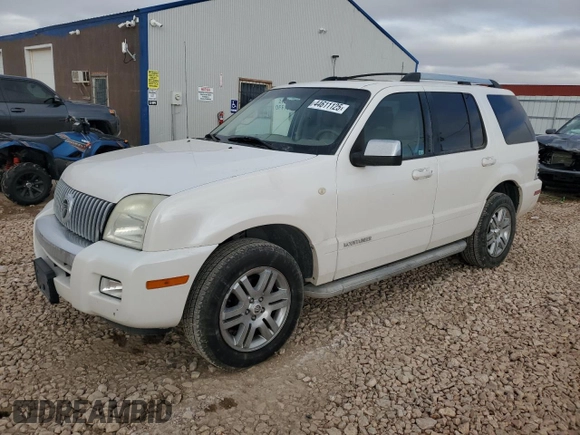 2010 Mercury Mountaineer Premier with VIN 4M2EN4JE7AUJ03901, listed as a Copart auction lot 44611125 with 172,380 mi miles and Clean Title. Bid and sale history available at carsss.com. Image 1.