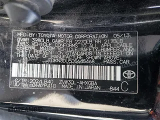 2013 Toyota Prius One with VIN JTDKN3DU5D5645468, listed as a Copart auction lot 48808675 with 152,345 mi miles and Salvage Title. Bid and sale history available at carsss.com. Image 14.
