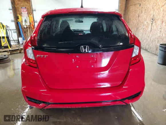 2019 Honda Fit LX with VIN 3HGGK5H46KM753207, listed as a Copart auction lot 61020305 with 25,283 mi miles and Salvage title. Bid and sale history available at DreamBid. Image 6.