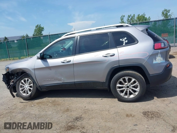 2020 Jeep Cherokee Latitude with VIN 1C4PJMCB6LD585177, listed as a IAAI auction lot 42589679 with 29,075 mi miles and . Bid and sale history available at DreamBid. Image 14.