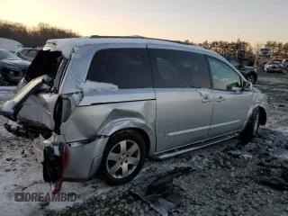 2004 Nissan Quest SL with VIN 5N1BV28U34N348909, listed as a Copart auction lot 42253785 with 122,787 mi miles and Salvage Title. Bid and sale history available at carsss.com. Image 3.