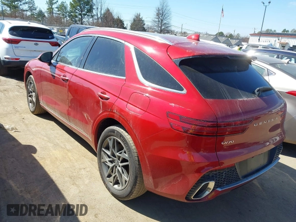 2023 Genesis GV70 2.5T z VIN KMUMADTB1PU078628, wystawiony jako IAAI lot #41656418 z przebiegiem 56 854 mil mil oraz . Historia ofert i sprzedaży dostępna na DreamBid. Obrazek 3.