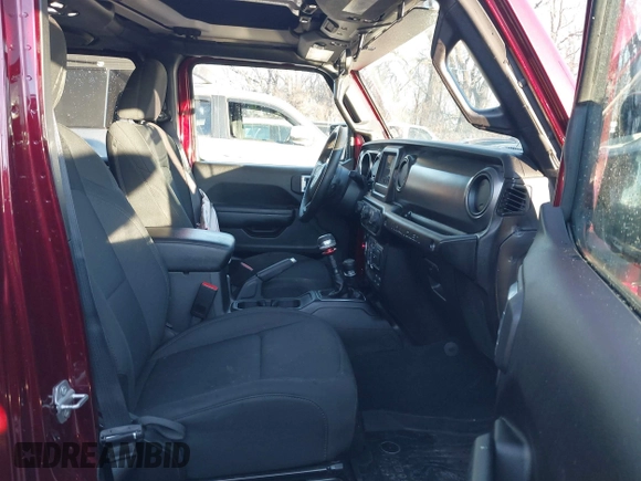 2022 Jeep Wrangler Unlimited Sport with VIN 1C4HJXDG1NW106171, listed as a IAAI auction lot 41357206 with 36,932 mi miles and . Bid and sale history available at DreamBid. Image 5.