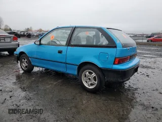 1992 Geo Metro z VIN 2C1MR2467N6724779, wystawiony jako Copart lot #81355814 z przebiegiem 85 587 mil mil oraz Szkody całkowita. Historia ofert i sprzedaży dostępna na DreamBid. Obrazek 2.