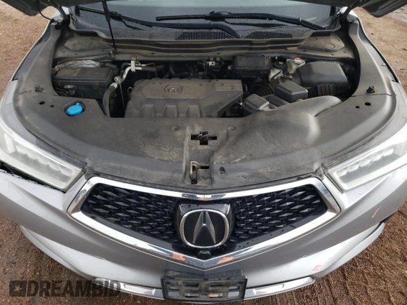 2018 Acura MDX Sport Hybrid w/Advance Pkg with VIN 5J8YD7H74JL000361, listed as a Copart auction lot 71818444 with 101,814 mi miles and Salvage Title. Bid and sale history available at carsss.com. Image 12.