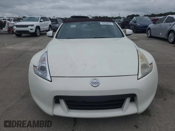 2012 Nissan 370Z Touring with VIN JN1AZ4FH1CM371246, listed as a Copart auction lot 74752074 with 60,688 mi miles and Salvage Title. Bid and sale history available at carsss.com. Image 5.