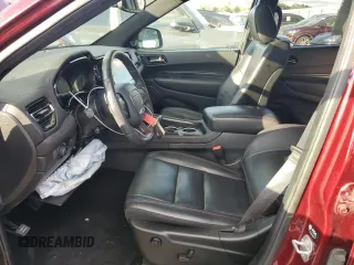 2022 Dodge Durango R/T Plus with VIN 1C4SDJCT0NC222634, listed as a Copart auction lot 85609924 with 26,692 mi miles and Salvage title. Bid and sale history available at DreamBid. Image 7.