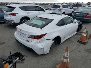 2015 Lexus RC F F z VIN JTHHP5BC2F5001437, wystawiony jako Copart lot #68429054 z przebiegiem Nie podano mil oraz Szkody całkowita. Historia ofert i sprzedaży dostępna na DreamBid. Obrazek 3.