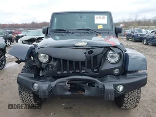 2017 Jeep Wrangler Unlimited Sahara with VIN 1C4BJWEG3HL569143, listed as a IAAI auction lot 41986188 with 27,495 mi miles. Bid and sale history available at carsss.com. Image 12.