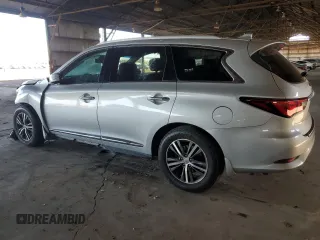2016 Infiniti QX60 with VIN 5N1AL0MN6GC504879, listed as a Copart auction lot 45817435 with 124,792 mi miles and Salvage Title. Bid and sale history available at carsss.com. Image 2.