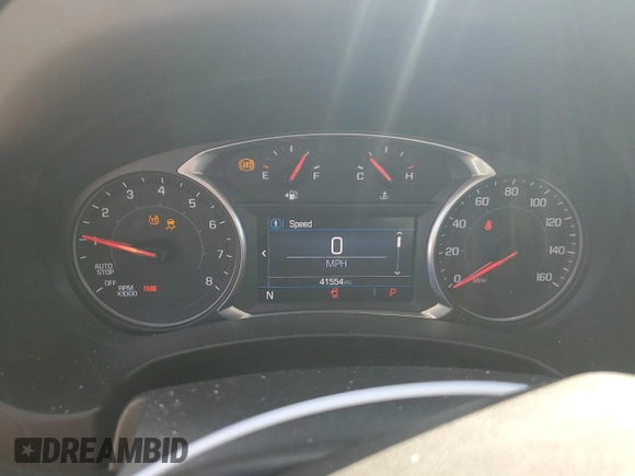 2020 GMC Terrain SLE with VIN 3GKALMEV5LL346726, listed as a Copart auction lot 49585745 with 41,554 mi miles and Salvage Title. Bid and sale history available at DreamBid. Image 9.