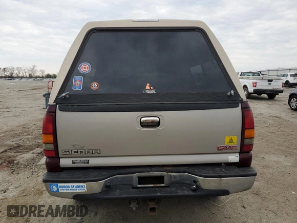 2001 Chevrolet Silverado 1500HD LS with VIN 1GCGK13U01F199076, listed as a Copart auction lot 50653645 with 256,011 mi miles and Clean Title. Bid and sale history available at DreamBid. Image 6.