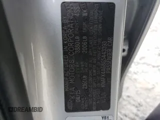 2016 Kia Forte LX with VIN KNAFX4A68G5443393, listed as a Copart auction lot 45372975 with 118,056 mi miles and Salvage Title. Bid and sale history available at carsss.com. Image 12.