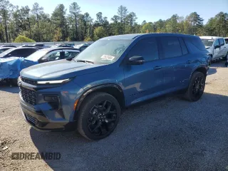 2024 Chevrolet Traverse FWD RS with VIN 1GNERLKS5RJ161132, listed as a Copart auction lot 79823484 with 1,143 mi miles and Salvage Title. Bid and sale history available at carsss.com. Image 1.