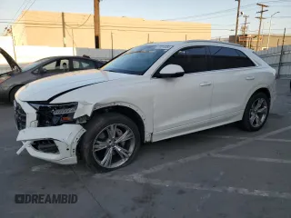 2019 Audi Q8 Prestige with VIN WA1CVAF16KD018075, listed as a Copart auction lot 83216264 with 119,143 mi miles and Salvage Title. Bid and sale history available at carsss.com. Image 1.