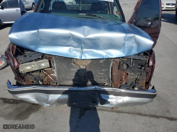 1997 GMC New Sierra 1500 SL with VIN 1GTEC14WXVZ518931, listed as a Copart auction lot 87214284 with 225,571 mi miles and Salvage Title. Bid and sale history available at carsss.com. Image 11.