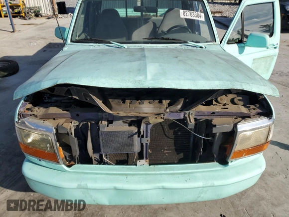 1995 Ford F-150 with VIN 1FTEX15N3SKB94882, listed as a Copart auction lot 82763384 with 212,873 mi miles and Clean Title. Bid and sale history available at carsss.com. Image 11.