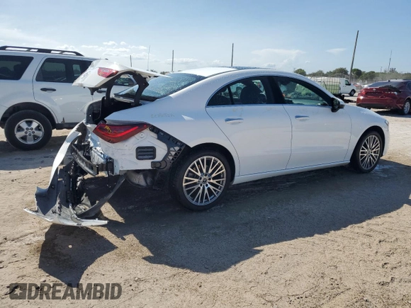 2025 Mercedes-Benz CLA 250 z VIN W1K5J4GB4SN522417, wystawiony jako Copart lot #56221135 z przebiegiem 17 314 mil mil oraz Tytuł czysty. Historia ofert i sprzedaży dostępna na DreamBid. Obrazek 3.