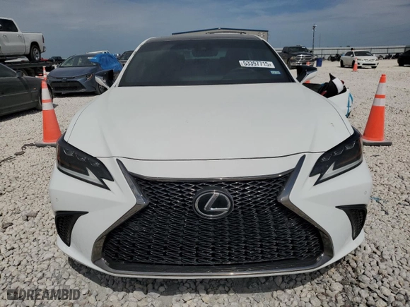 2019 Lexus ES with VIN 58ABZ1B13KU041040, listed as a Copart auction lot 53397715 with 75,178 mi miles and Salvage Title. Bid and sale history available at carsss.com. Image 5.
