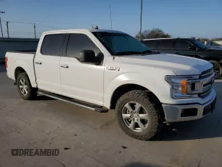 2020 Ford F-150 XL with VIN 1FTEW1CP4LKD96087, listed as a Copart auction lot 49789245 with 136,149 mi miles and Salvage Title. Bid and sale history available at carsss.com. Image 4.