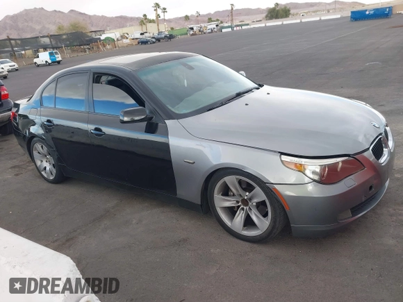 2007 BMW 5 Series 530i with VIN WBANE73527CM57227, listed as a IAAI auction lot 41724097 with 181,689 mi miles. Bid and sale history available at carsss.com. Image 12.