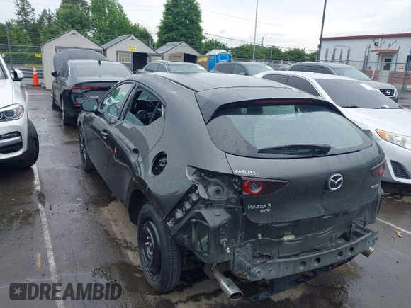 2019 Mazda 3 with VIN JM1BPBJM2K1134491, listed as a IAAI auction lot 42197997 with 95,968 mi miles and . Bid and sale history available at DreamBid. Image 3.