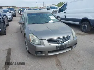 2007 Nissan Maxima 3.5 SE with VIN 1N4BA41E27C851254, listed as a IAAI auction lot 41925206 with 119,629 mi miles. Bid and sale history available at carsss.com. Image 1.