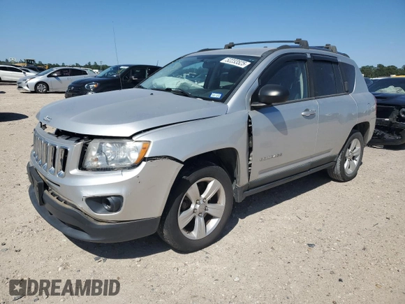 2011 Jeep Compass Latitude with VIN 1J4NT1FB5BD260783, listed as a Copart auction lot 52233525 with 108,018 mi miles and Salvage Title. Bid and sale history available at carsss.com. Image 1.