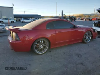 2002 Ford Mustang GT Deluxe with VIN 1FAFP42X82F169504, listed as a Copart auction lot 41625365 with 149,675 mi miles and Salvage Title. Bid and sale history available at carsss.com. Image 3.