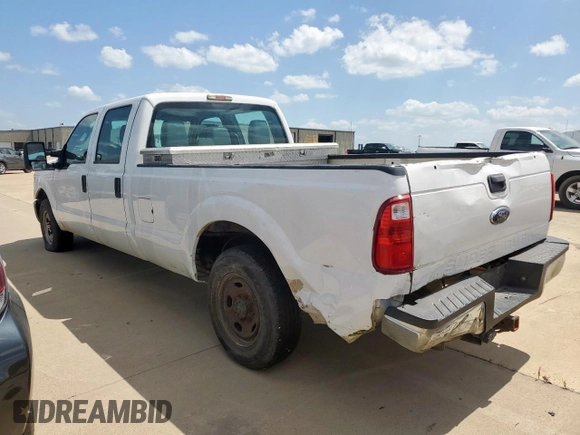 2015 Ford F-250 XL with VIN 1FT7W2A65FEC43777, listed as a Copart auction lot 59319115 with 114,640 mi miles and Clean title. Bid and sale history available at DreamBid. Image 2.