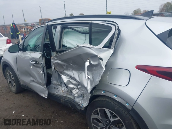 2020 Kia Sportage EX with VIN KNDPN3AC9L7775192, listed as a IAAI auction lot 41020011 with 60,652 mi miles and . Bid and sale history available at DreamBid. Image 17.
