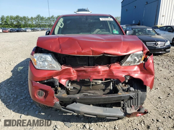 2019 Nissan Frontier SV with VIN 1N6AD0EV8KN735986, listed as a Copart auction lot 61603585 with Not provided miles and Salvage title. Bid and sale history available at DreamBid. Image 5.