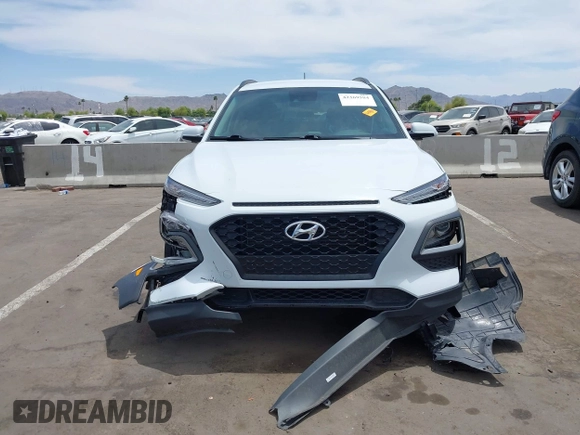 2020 Hyundai Kona SEL with VIN KM8K22AA3LU552610, listed as a IAAI auction lot 42369584 with 37,362 mi miles and . Bid and sale history available at DreamBid. Image 12.