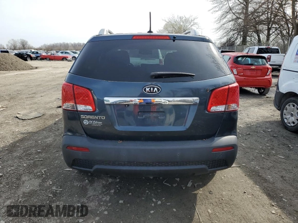 2011 Kia Sorento LX with VIN 5XYKT3A19BG100376, listed as a Copart auction lot 51513125 with 194,705 mi miles and Clean Title. Bid and sale history available at DreamBid. Image 6.