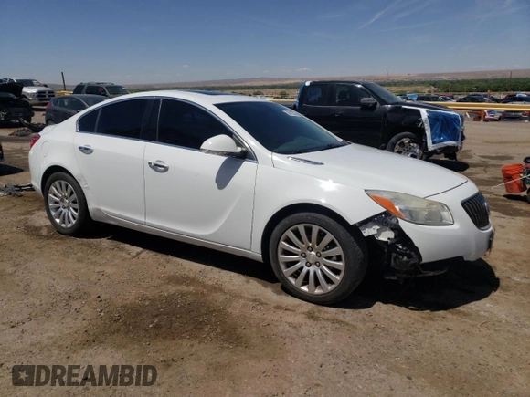 2012 Buick Regal Premium 1 with VIN 2G4GS5EK2C9205762, listed as a Copart auction lot 58182365 with 148,064 mi miles and Salvage title. Bid and sale history available at DreamBid. Image 4.