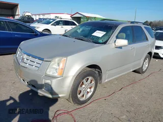 2008 Cadillac SRX AWD with VIN 1GYEE637480103009, listed as a IAAI auction lot 41687020 with 116,360 mi miles. Bid and sale history available at carsss.com. Image 2.