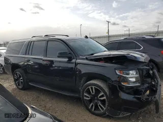 2019 Chevrolet Suburban LT with VIN 1GNSKHKC5KR291660, listed as a Copart auction lot 51587645 with 107,786 mi miles and Salvage Title. Bid and sale history available at carsss.com. Image 4.