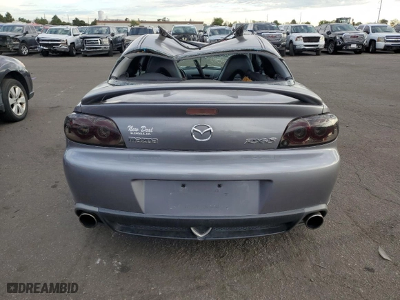 2004 Mazda RX-8 with VIN JM1FE173840137114, listed as a Copart auction lot 67827424 with 62,740 mi miles and Clean Title. Bid and sale history available at carsss.com. Image 6.