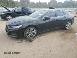 2021 Acura TLX Technology with VIN 19UUB6F46MA004113, listed as a Copart auction lot 62568635 with Not provided miles and Salvage title. Bid and sale history available at DreamBid. Image 1.