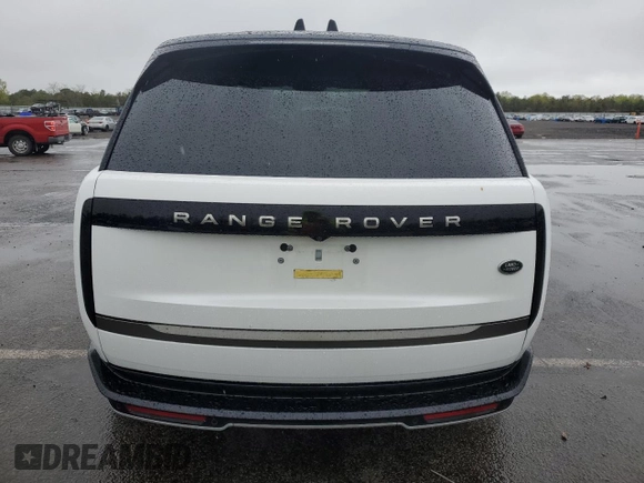 2023 Land Rover Range Rover with VIN SALK1BE71PA038180, listed as a Copart auction lot 55157005 with 10,629 mi miles and Salvage Title. Bid and sale history available at DreamBid. Image 6.