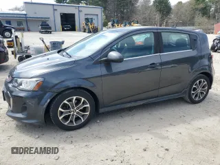 2017 Chevrolet Sonic LT with VIN 1G1JD6SH9H4144741, listed as a Copart auction lot 54108275 with 142,547 mi miles and Clean Title. Bid and sale history available at carsss.com. Image 1.