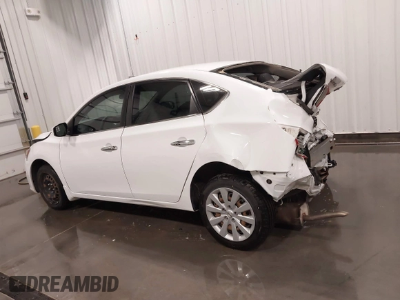 2017 Nissan Sentra SV with VIN 3N1AB7APXHY372520, listed as a IAAI auction lot 42051927 with 95,690 mi miles. Bid and sale history available at carsss.com. Image 15.