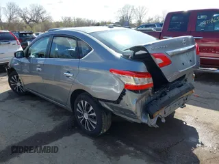 2013 Nissan Sentra SR with VIN 3N1AB7AP4DL645846, listed as a IAAI auction lot 41923706 with 39,328 mi miles and . Bid and sale history available at DreamBid. Image 3.