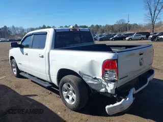 2024 Ram 1500 Big Horn with VIN 1C6SRFFT1RN142853, listed as a IAAI auction lot 41722121 with 16,566 mi miles and . Bid and sale history available at DreamBid. Image 14.