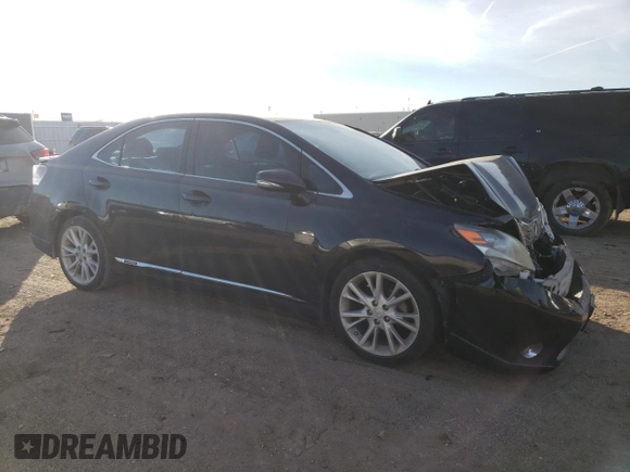2010 Lexus HS 250h with VIN JTHBB1BA1A2023807, listed as a Copart auction lot 82236544 with Not Provided miles and Salvage Title. Bid and sale history available at DreamBid. Image 4.