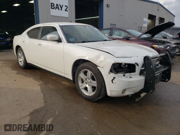 2009 Dodge Charger Police with VIN 2B3KA43T89H637831, listed as a Copart auction lot 78239144 with 123,053 mi miles and Salvage Title. Bid and sale history available at carsss.com. Image 4.